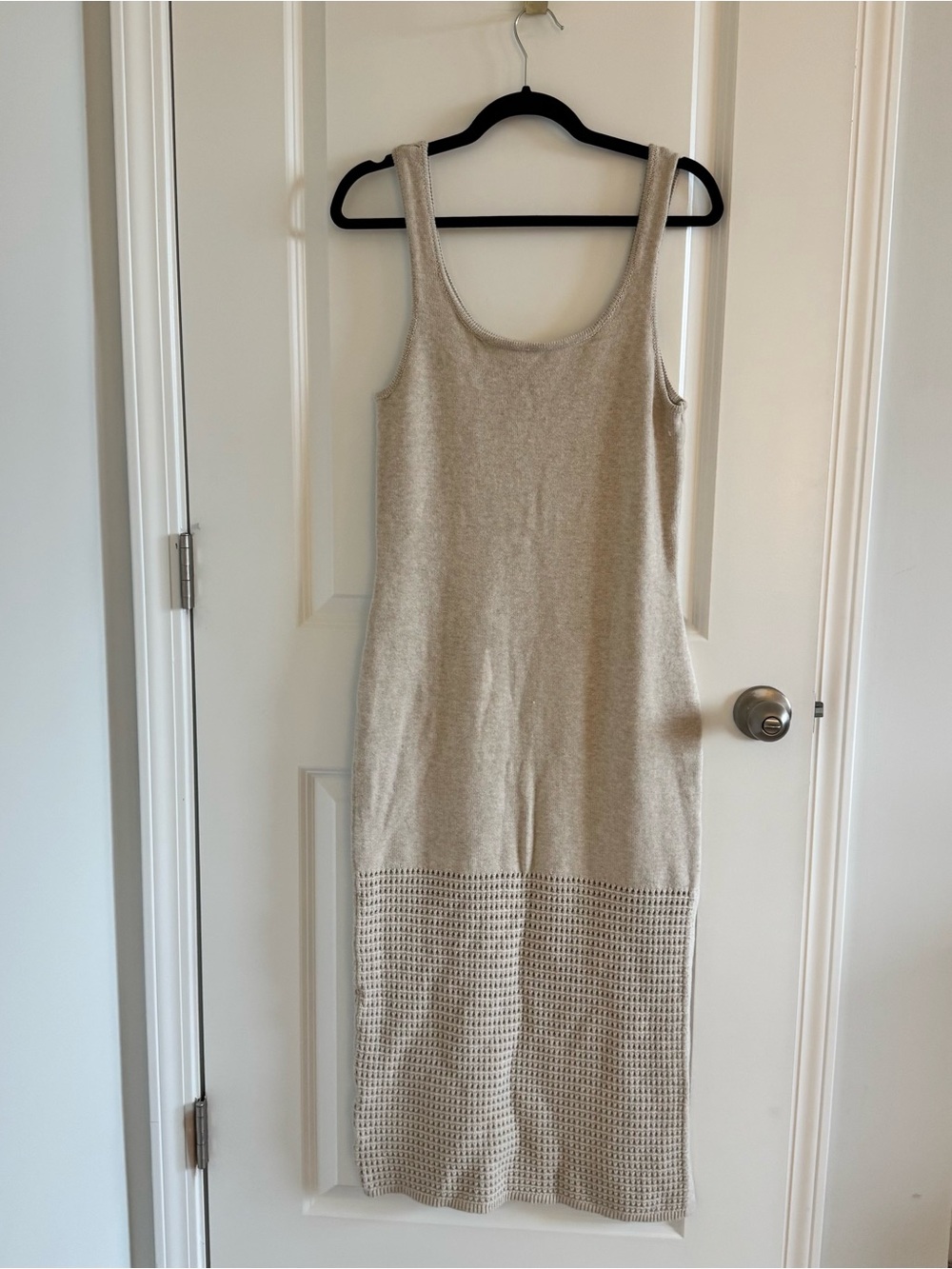 Universal Thread Beige Knit Midi Dress
